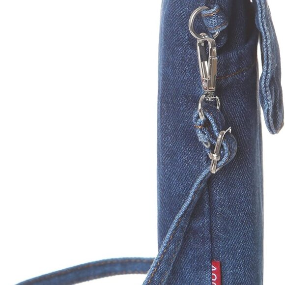 Small Denim Purse Blue Jean Purse Shoulder Bag Denim Crossbody Bags for Women - Picture 6 of 6